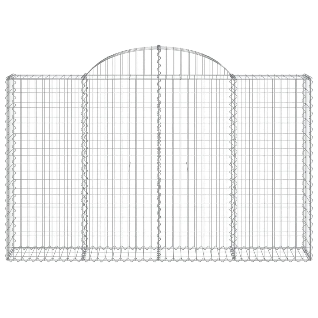 Schanskorven 20 st gewelfd 200x30x120/140 cm ijzer