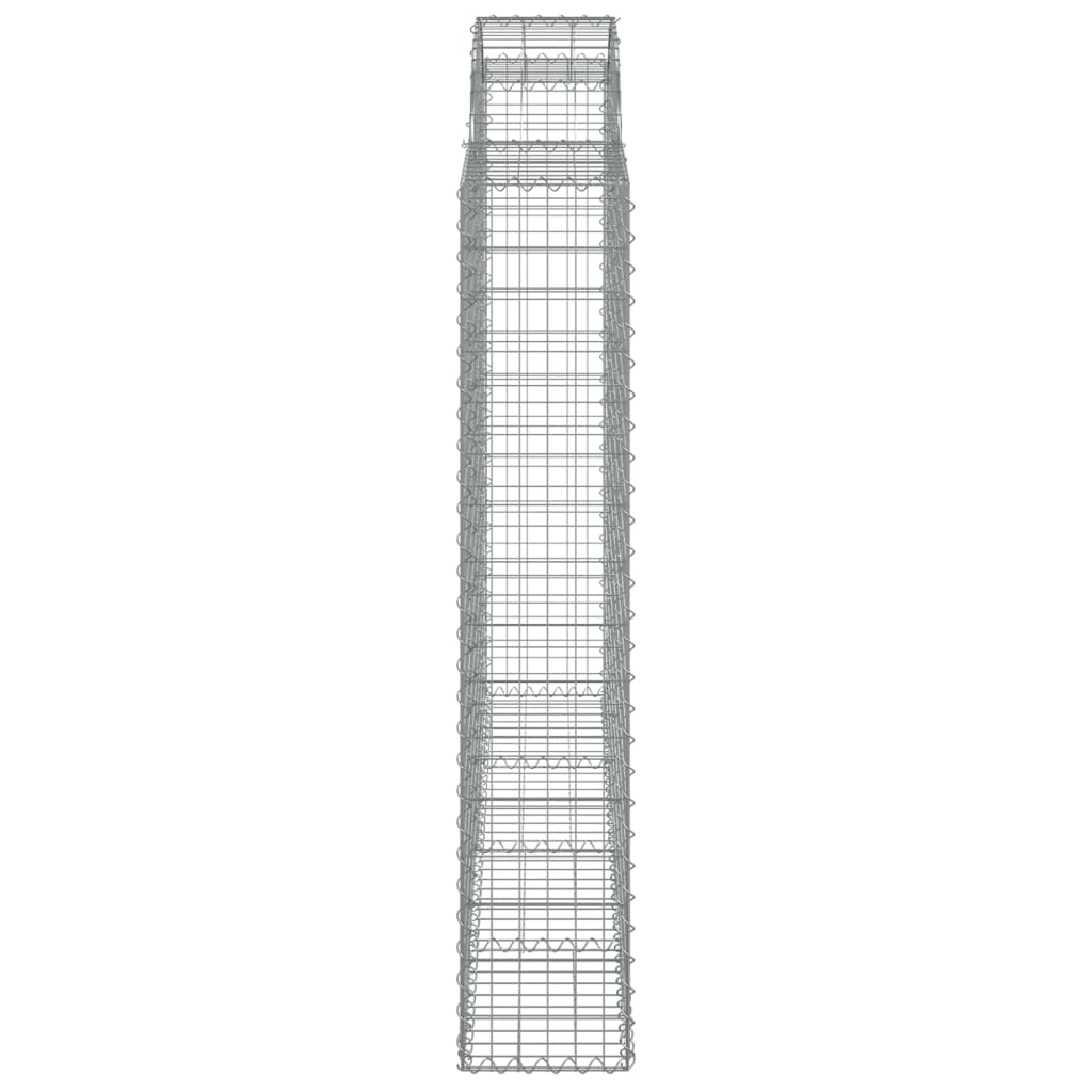 Schanskorven 5 st gewelfd 200x30x160/180 cm ijzer