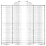 Schanskorven 6 st gewelfd 200x30x180/200 cm ijzer