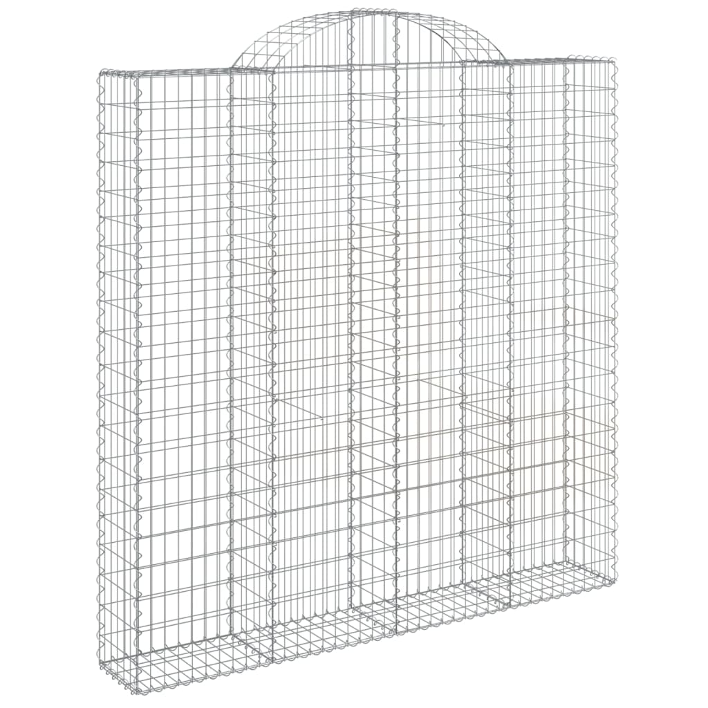 Schanskorven 7 st gewelfd 200x30x200/220 cm ijzer