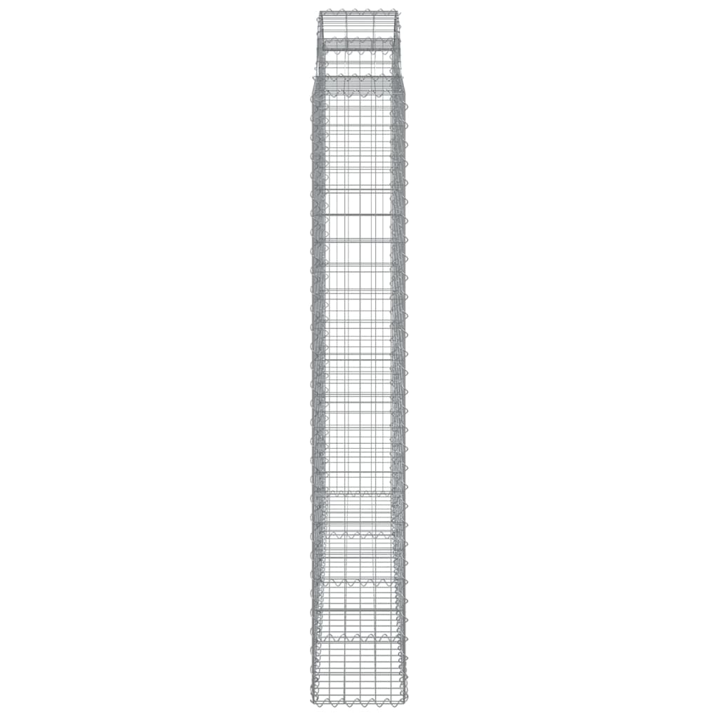 Schanskorven 11 st gewelfd 200x30x200/220 cm ijzer