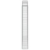 Schanskorven 18 st gewelfd 200x30x220/240 cm ijzer