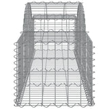 Schanskorven 20 st gewelfd 200x50x40/60 cm ijzer