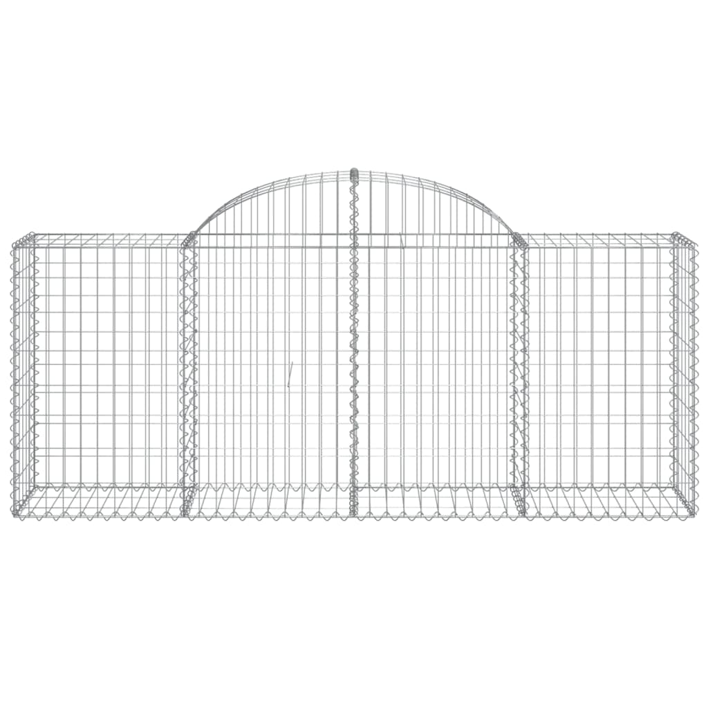 Schanskorven 50 st gewelfd 200x50x80/100 cm ijzer