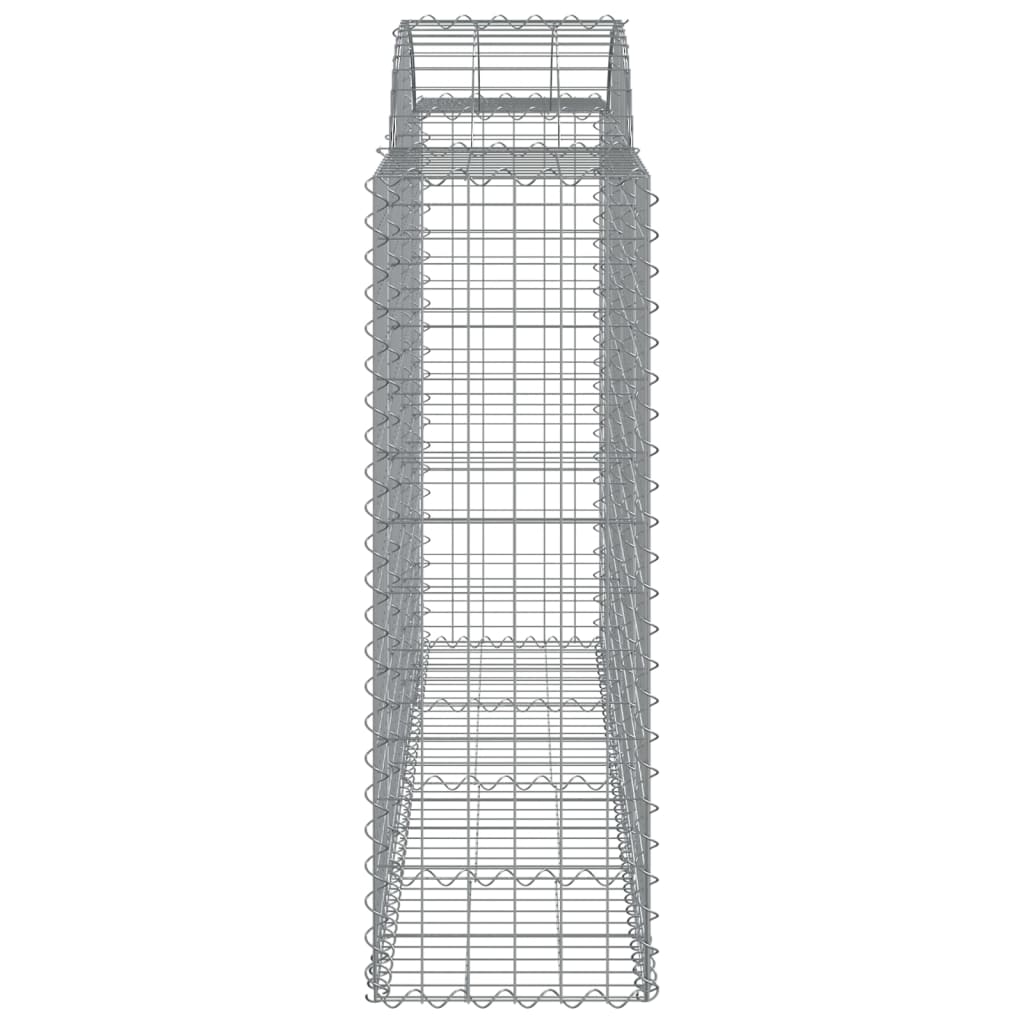 Schanskorven 5 st gewelfd 200x50x120/140 cm ijzer