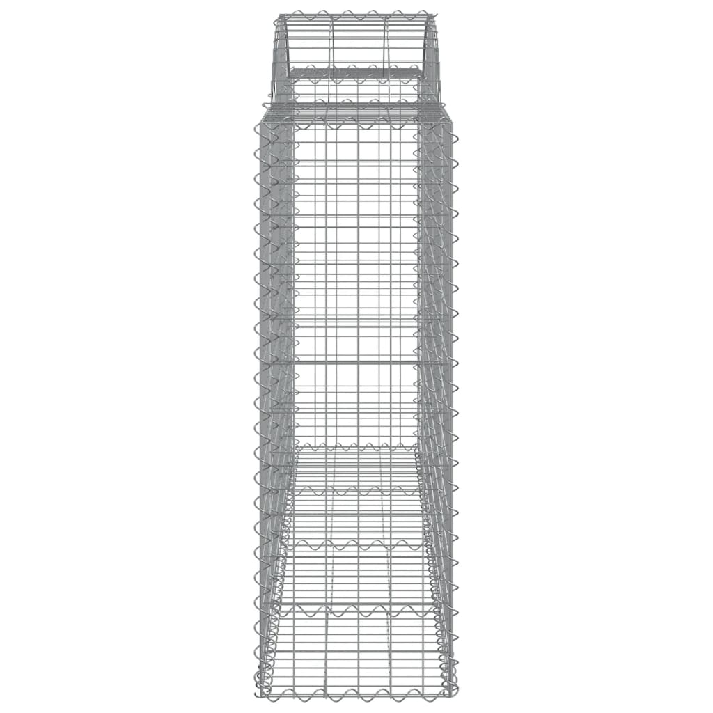 Schanskorven 40 st gewelfd 200x50x120/140 cm ijzer