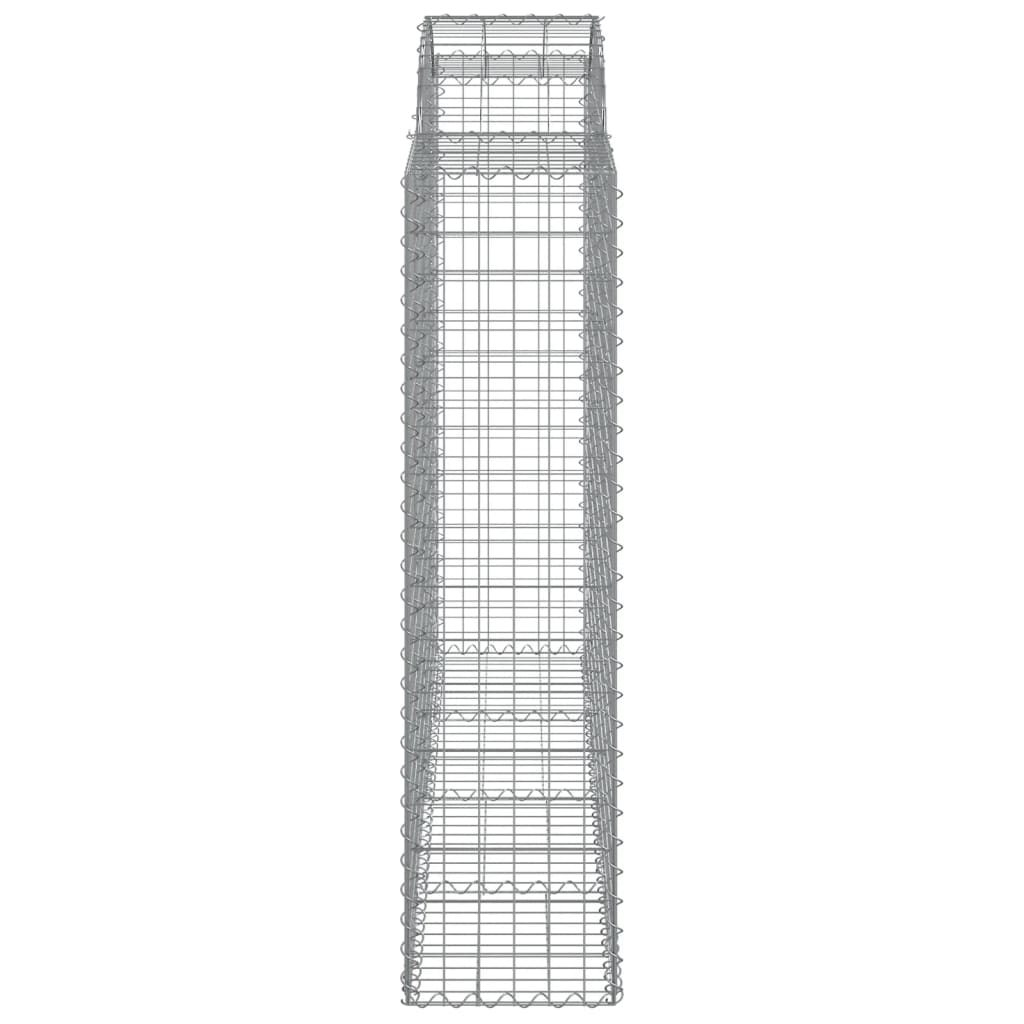 Schanskorven 6 st gewelfd 200x50x160/180 cm ijzer