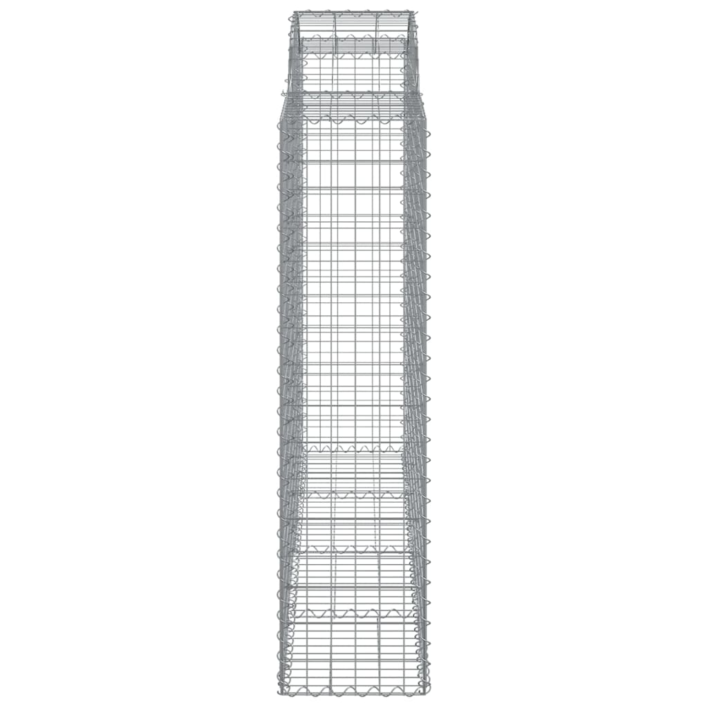 Schanskorven 10 st gewelfd 200x50x160/180 cm ijzer