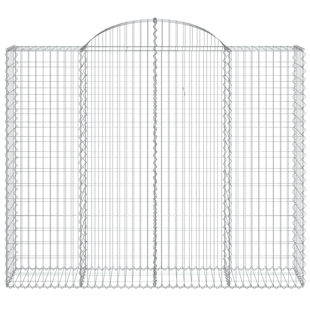 Schanskorven 20 st gewelfd 200x50x160/180 cm ijzer