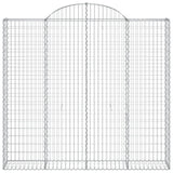 Schanskorven 11 st gewelfd 200x50x180/200 cm ijzer