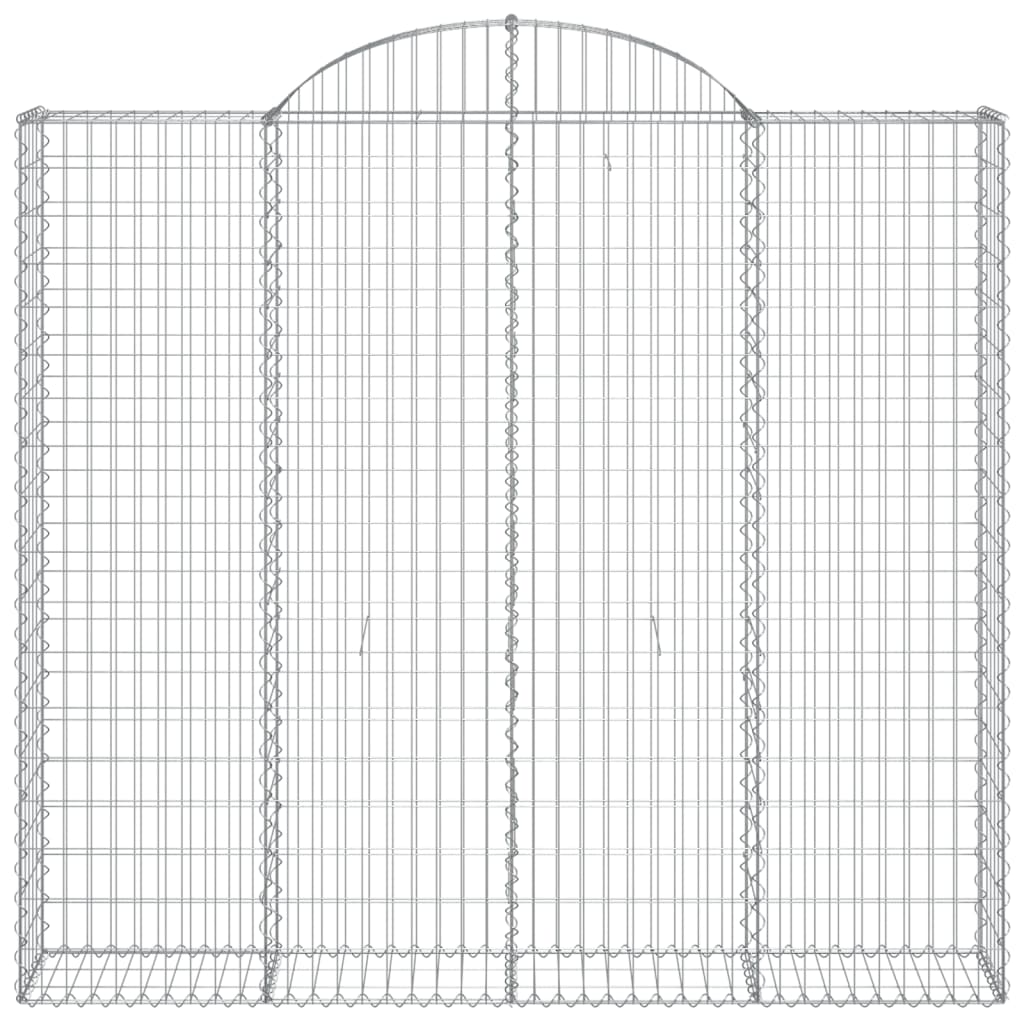 Schanskorven 18 st gewelfd 200x50x180/200 cm ijzer