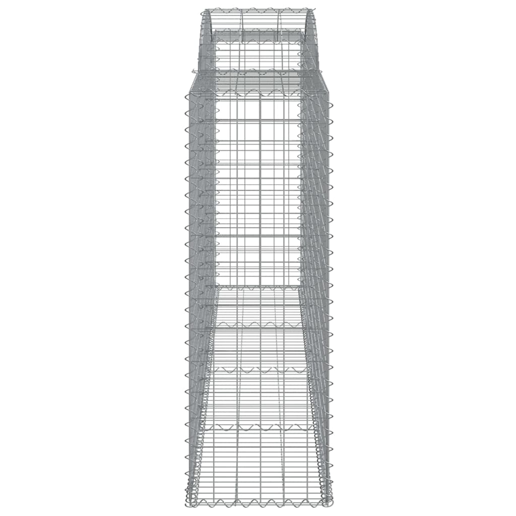 Schanskorven 5 st gewelfd 300x50x140/160 cm ijzer