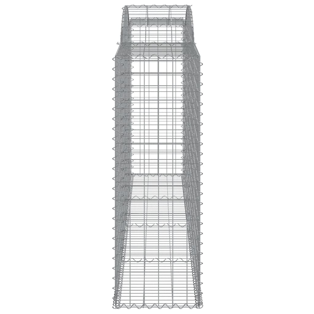 Schanskorven 25 st gewelfd 300x50x140/160 cm ijzer