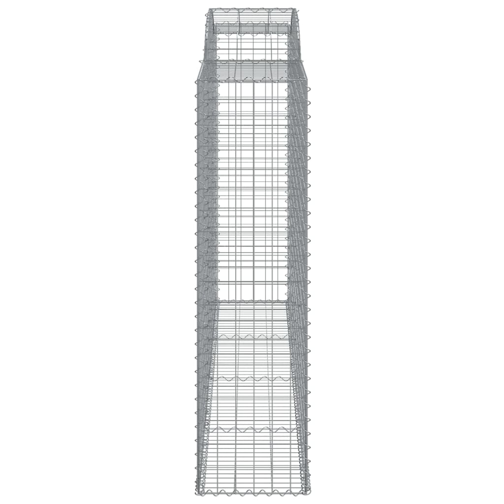 Schanskorven 7 st gewelfd 300x50x180/200 cm ijzer