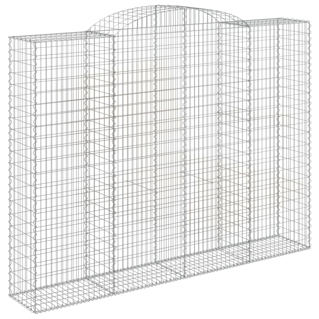 Schanskorven 11 st gewelfd 300x50x220/240 cm ijzer