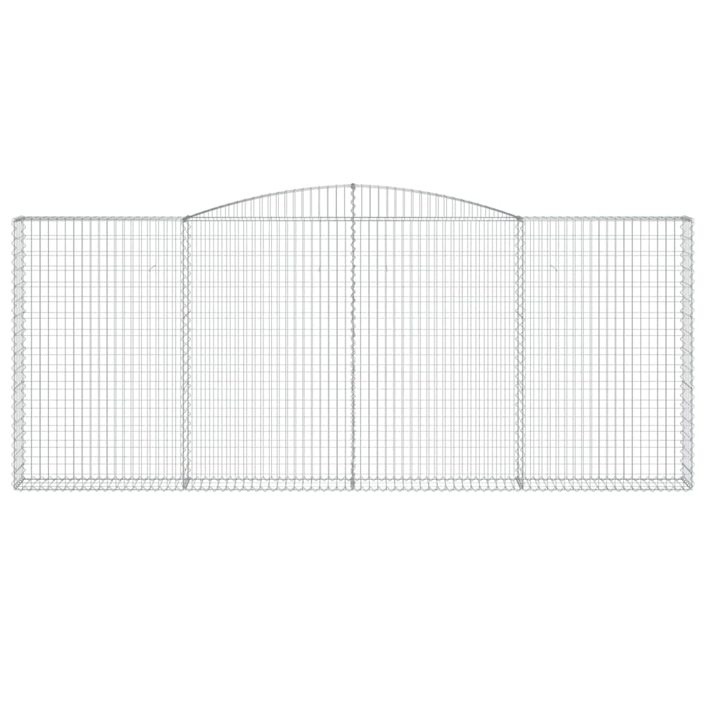 Schanskorven 20 st gewelfd 400x30x160/180 cm ijzer