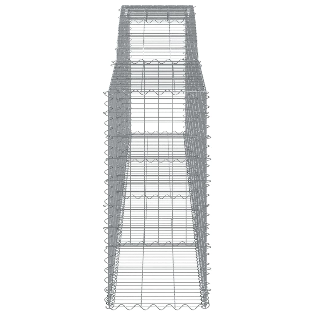 Schanskorven 3 st gewelfd 400x50x100/120 cm ijzer