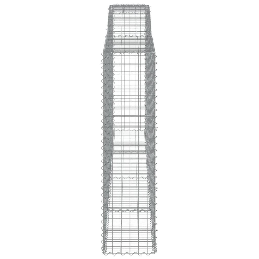 Schanskorven 4 st gewelfd 400x50x180/200 cm ijzer