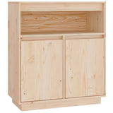 Dressoir 70x34x80 cm massief grenenhout - AllerleiShop