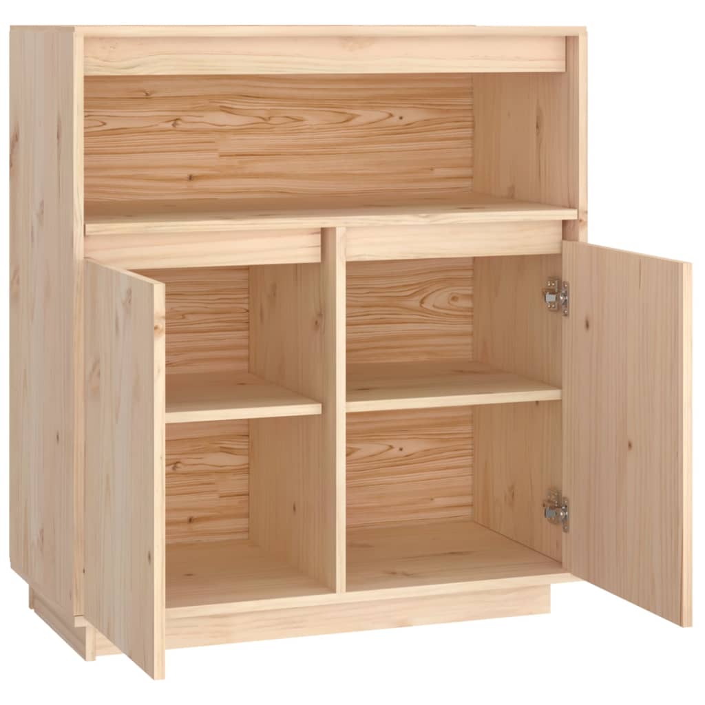 Dressoir 70x34x80 cm massief grenenhout - AllerleiShop