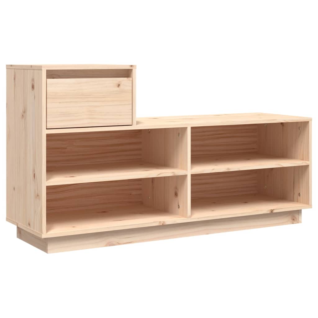 Schoenenkast 110x34x61 cm massief grenenhout - AllerleiShop