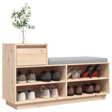 Schoenenkast 110x34x61 cm massief grenenhout - AllerleiShop