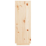 Hoge kast 89x40x116,5 cm massief grenenhout - AllerleiShop