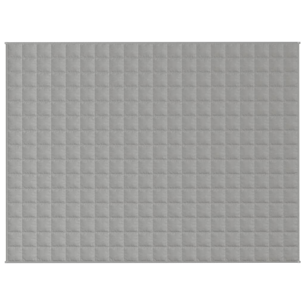 Verzwaringsdeken 150x200 cm 11 kg stof grijs - AllerleiShop