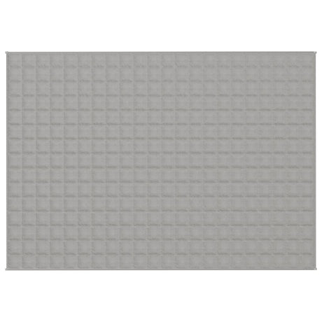 Verzwaringsdeken 155x220 cm 7 kg stof grijs - AllerleiShop