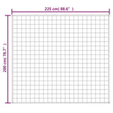 Verzwaringsdeken 200x225 cm 9 kg stof grijs - AllerleiShop