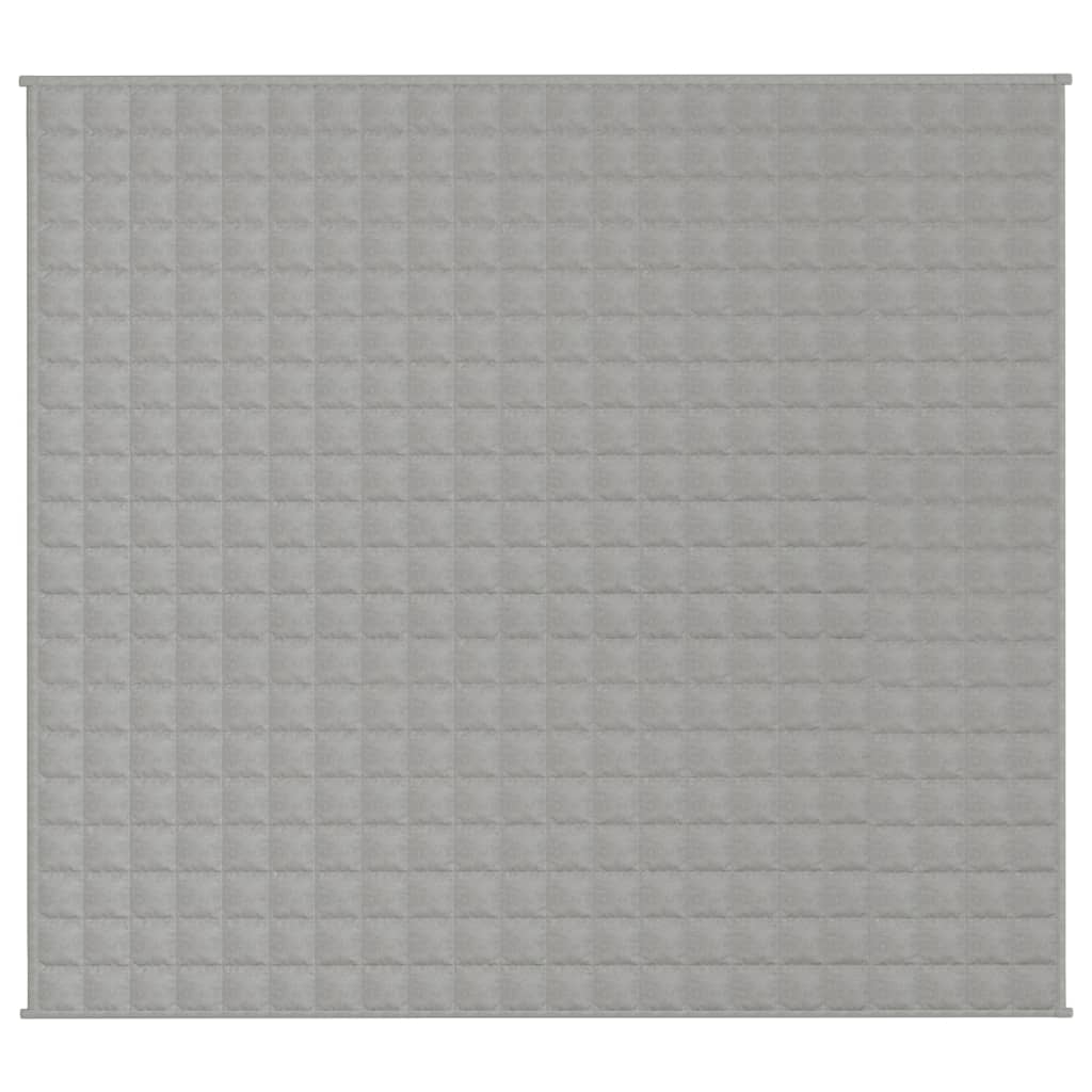 Verzwaringsdeken 200x225 cm 13 kg stof grijs - AllerleiShop