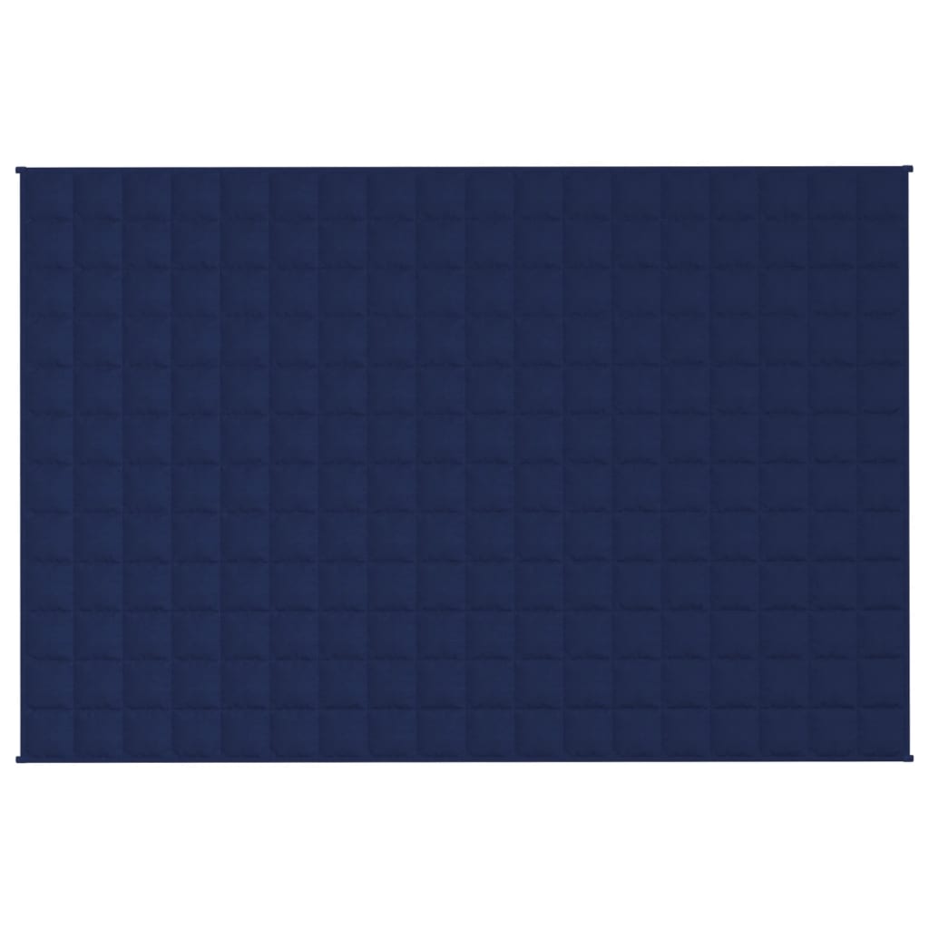 Verzwaringsdeken 120x180 cm 9 kg stof blauw - AllerleiShop