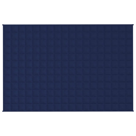 Verzwaringsdeken 120x180 cm 9 kg stof blauw - AllerleiShop