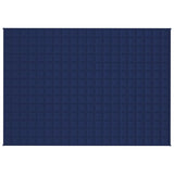 Verzwaringsdeken 138x200 cm 10 kg stof blauw - AllerleiShop