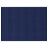 Verzwaringsdeken 150x200 cm 7 kg stof blauw - AllerleiShop