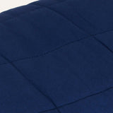 Verzwaringsdeken 150x200 cm 11 kg stof blauw - AllerleiShop