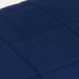 Verzwaringsdeken 155x220 cm 7 kg stof blauw - AllerleiShop