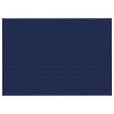 Verzwaringsdeken 155x220 cm 11 kg stof blauw - AllerleiShop