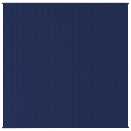 Verzwaringsdeken 200x200 cm 9 kg stof blauw - AllerleiShop