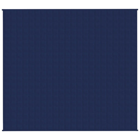 Verzwaringsdeken 200x225 cm 13 kg stof blauw - AllerleiShop