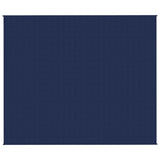 Verzwaringsdeken 220x260 cm 15 kg stof blauw - AllerleiShop