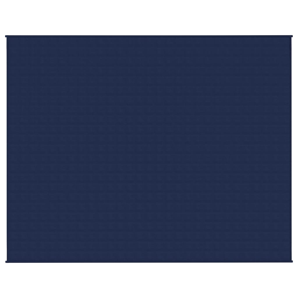 Verzwaringsdeken 235x290 cm 11 kg stof blauw - AllerleiShop