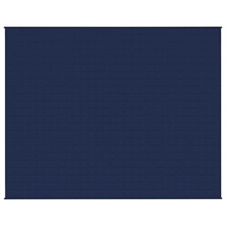 Verzwaringsdeken 235x290 cm 11 kg stof blauw - AllerleiShop