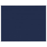 Verzwaringsdeken 235x290 cm 15 kg stof blauw - AllerleiShop