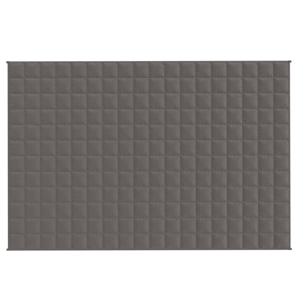 Verzwaringsdeken 120x180 cm 5 kg stof grijs - AllerleiShop