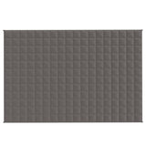 Verzwaringsdeken 120x180 cm 9 kg stof grijs - AllerleiShop