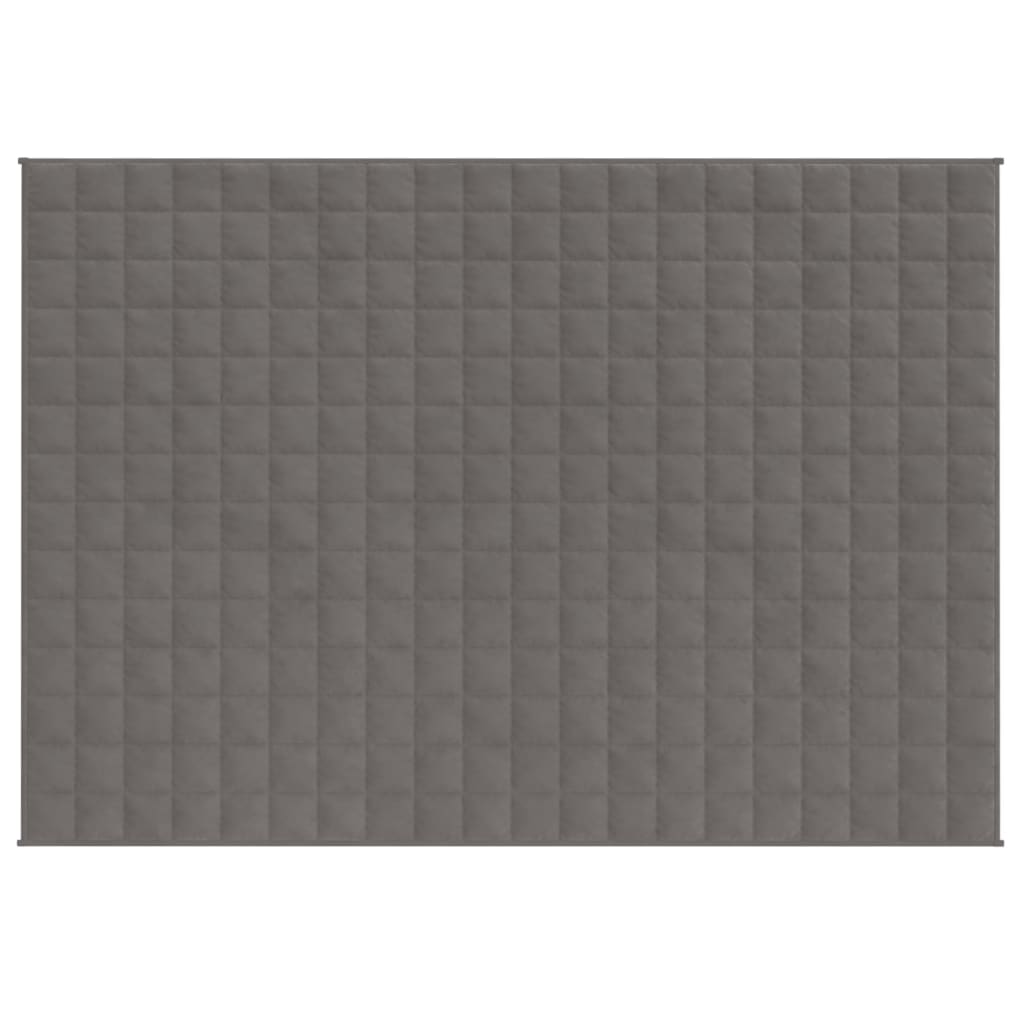 Verzwaringsdeken 150x200 cm 7 kg stof grijs - AllerleiShop