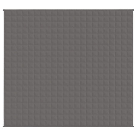 Verzwaringsdeken 200x225 cm 9 kg stof grijs - AllerleiShop