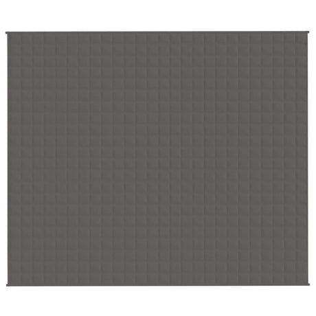 Verzwaringsdeken 220x260 cm 15 kg stof grijs - AllerleiShop