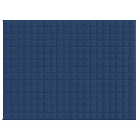 Verzwaringsdeken 150x200 cm 7 kg stof blauw - AllerleiShop